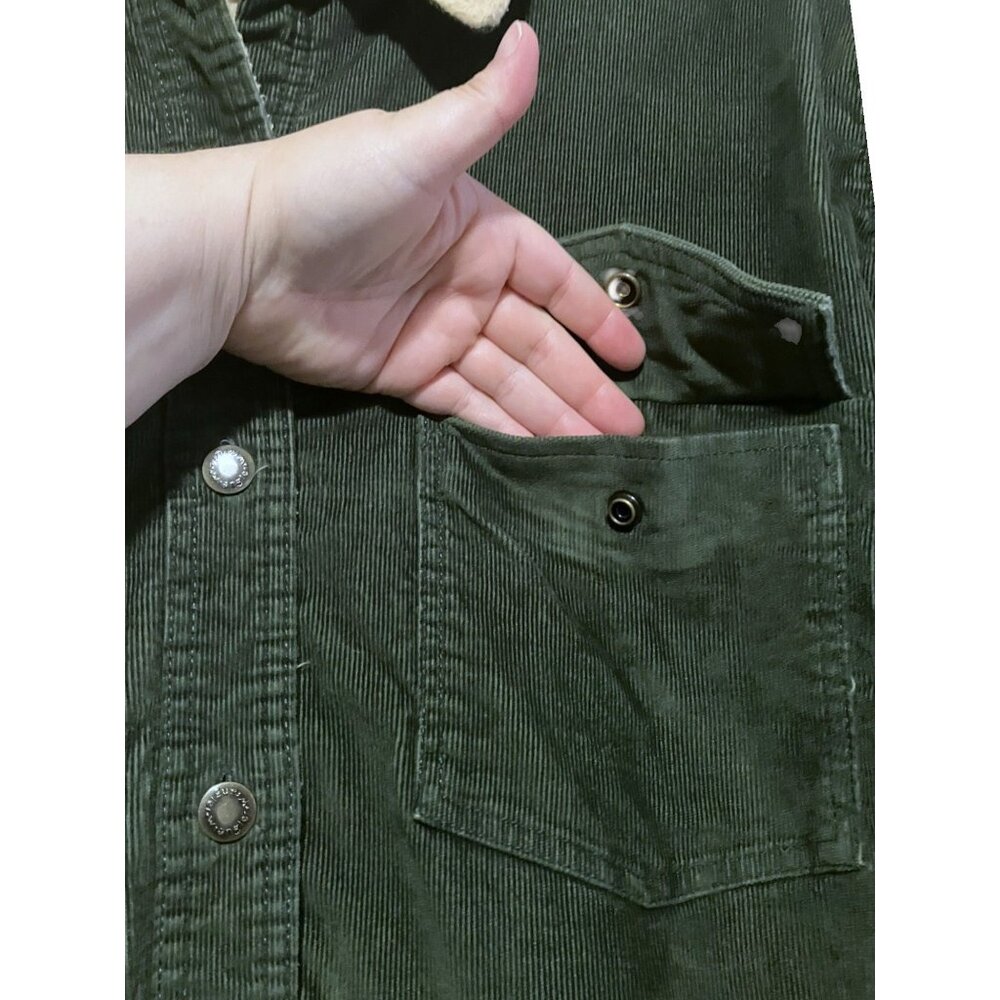 Wrangler Corduroy Jacket 2x Sherpa Lined Western … - image 3